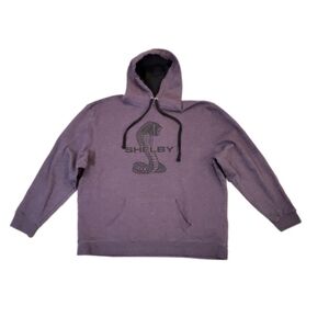 Shelby Cobra Legendary Racing Adult Purple‎ Pullover Hoodie 2XL
